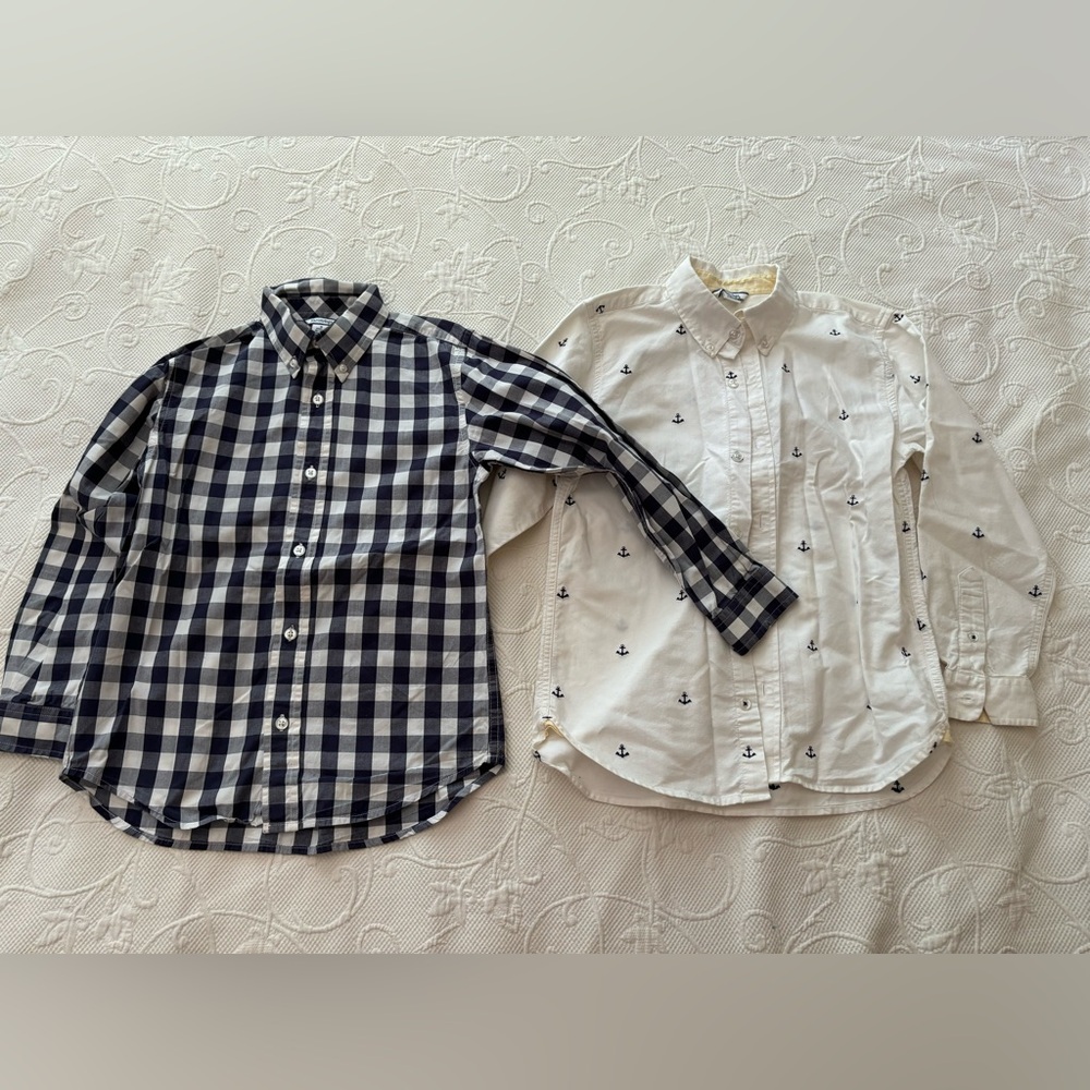 Hartstrings 2 button down shirts size 8
